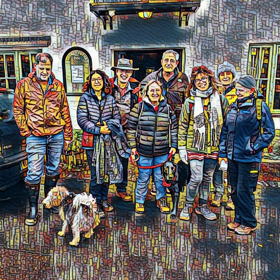 Walk to Church House Inn, Stokeinteignhead